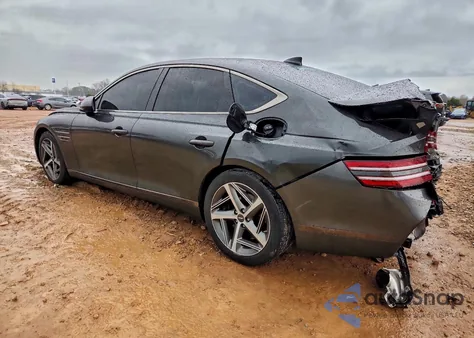 2023 Genesis G80 Sport Prestige z USA, uszkodzony, nr VIN KMTGA4SC6PU159622